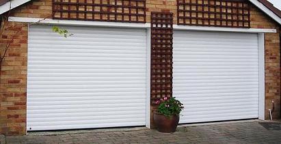 Rollmatic Roller Shutters in white