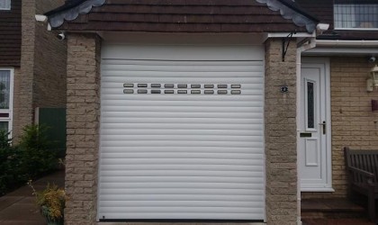 Rollmatic Roller Shutter with windows